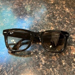 Rayban folding wayfarer sunglasses